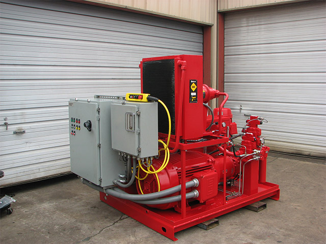 Custom Hydraulic Power Unit Proportional Controls