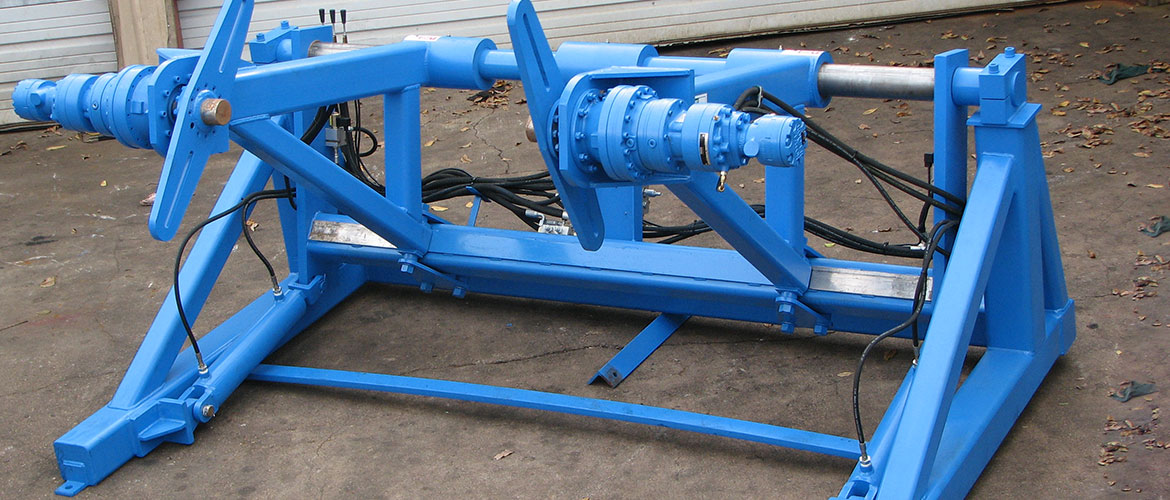 Custom Hydraulic Motor Cable Reeler